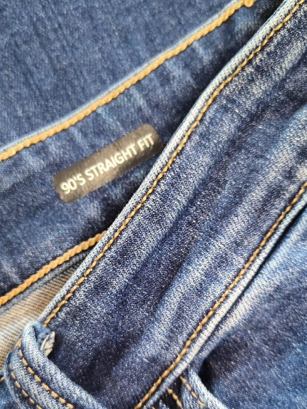 90s Straight Fit w/32" Inseam High Rise👖Judy Blue  Size 31 sac346 - Picture 5 of 9